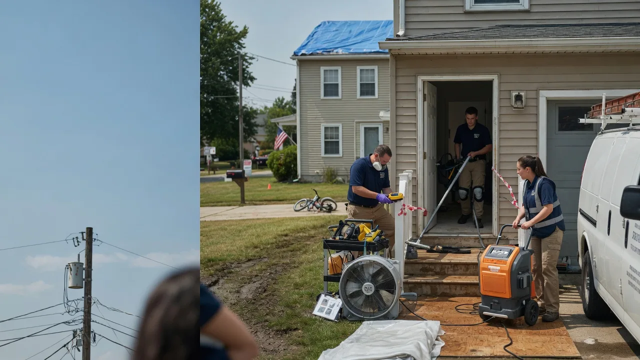 Water Damage Repair in Midland, SD near me